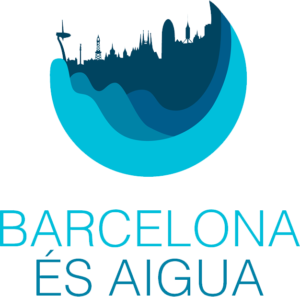 logo Barcelona és Aigua Aigües de Barcelona 2020 ONU